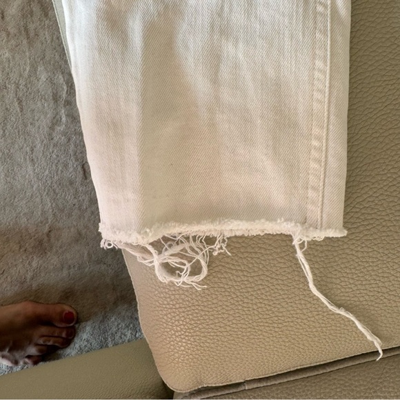 GAP Curvy Cheeky Straight white Denim Jeans size00/24 - Picture 6 of 7